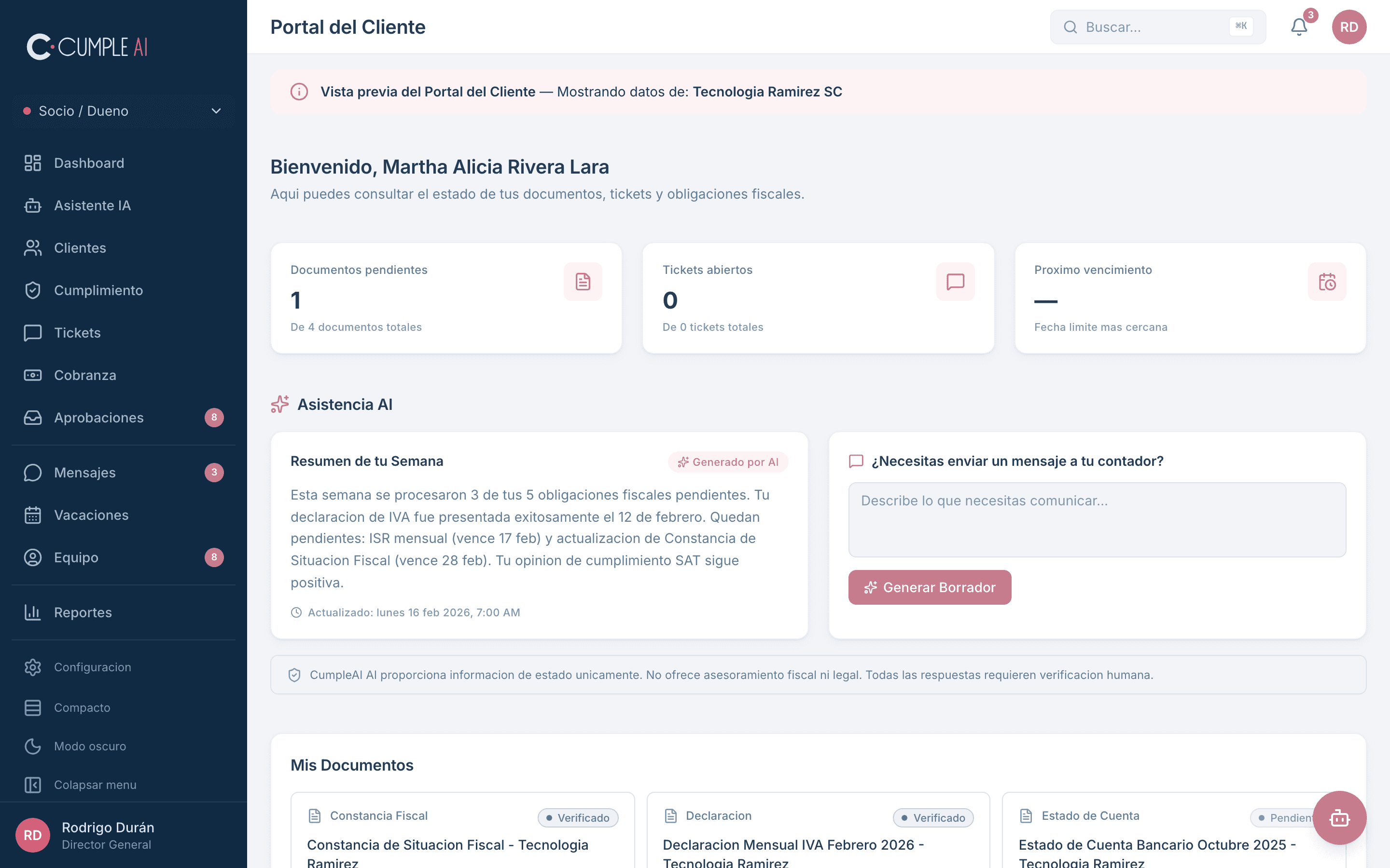Client Portal